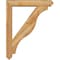 Ekena Millwork Funston Arts and Crafts Rough Sawn Bracket w/ Offset Brace, Western Red Cedar, 6"W x 32"D x 40"H BKT0604X32X40FST03RWR - alternate 3